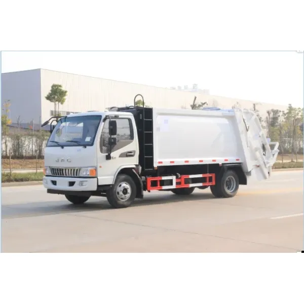 JAC 6cbm Municipal Compressed Waste Collection Trucks 8tons Refuse Compactor Truck