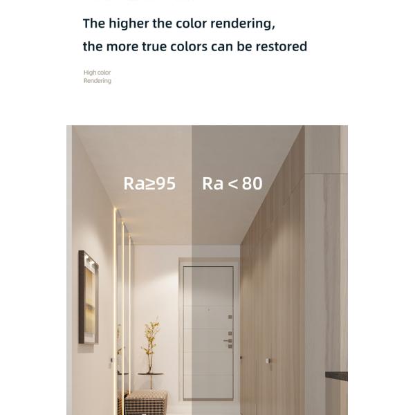 Living Room Surface Mounted magnetic track Spotlight Pendant Light Black White