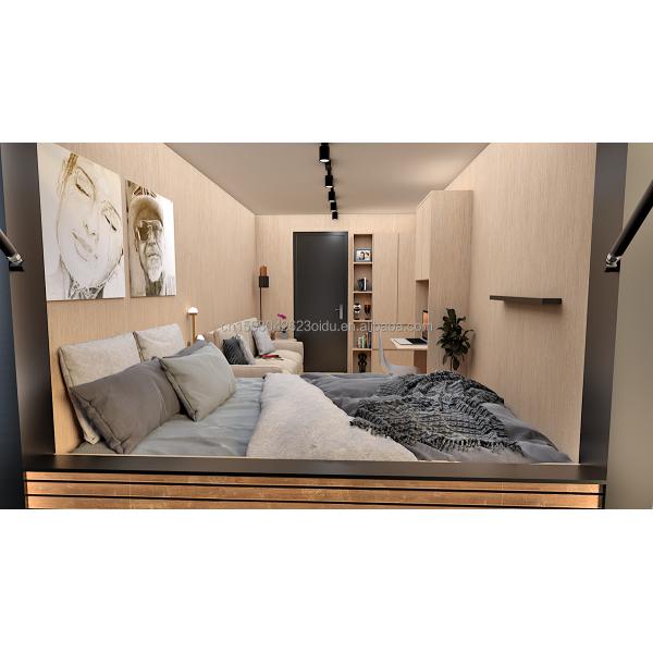 20ft Custom Flat Packaging Wooden Container Prefab House for Garden Office Hotel Container Houses