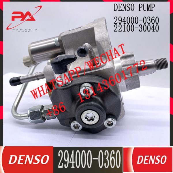 Auto Engine Part 2KD KUN15 KUN25 Fuel Injection Pump 22100-30090 294000-0360 07J 00274