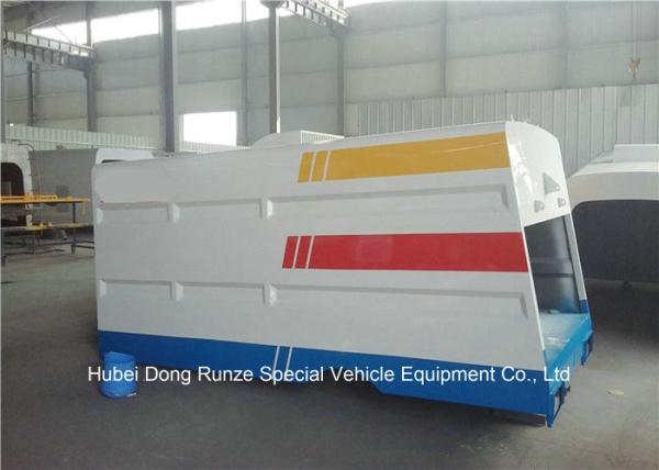 Road Sweeper Custom Truck Bodies For Truck Wheelbase 3360mm 3800mm 4500mm