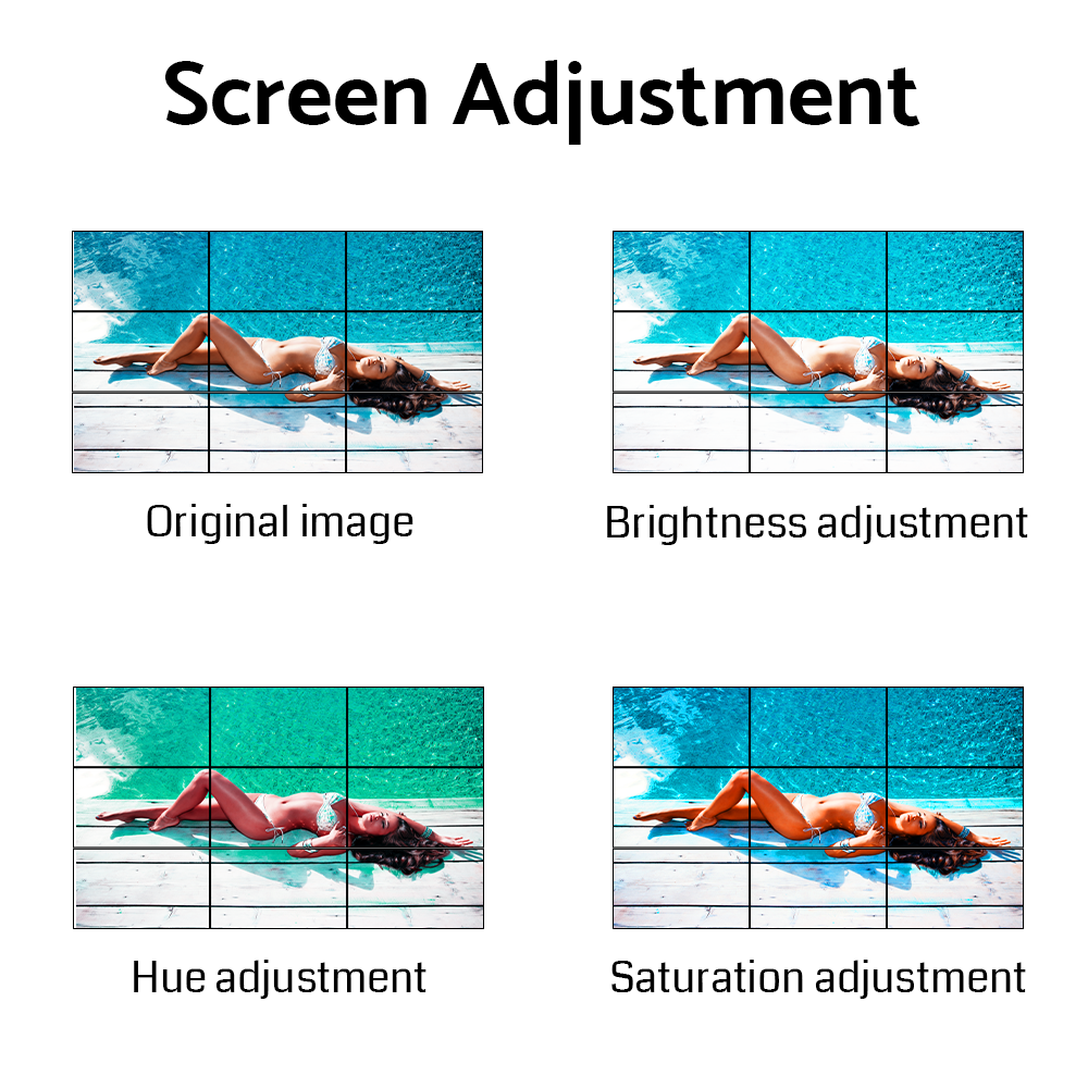 4K60Hz Video Wall Controller with Seamless Switching and Multi-Window Control for Ultra-Large Screen Walls