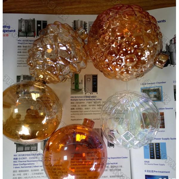 Стеклянное обслуживание покрытия ПВД, катодная дуга покрывая янтарный цвет, обсл
