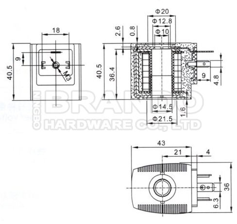 Тип AC 50Hz Burkert DC 110V 120V 220V 230V катушки 12V 24V клапана соленоида