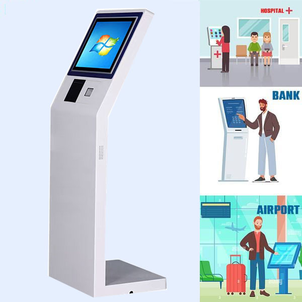 17INCH TICKETING AND QUEUING KIOSK