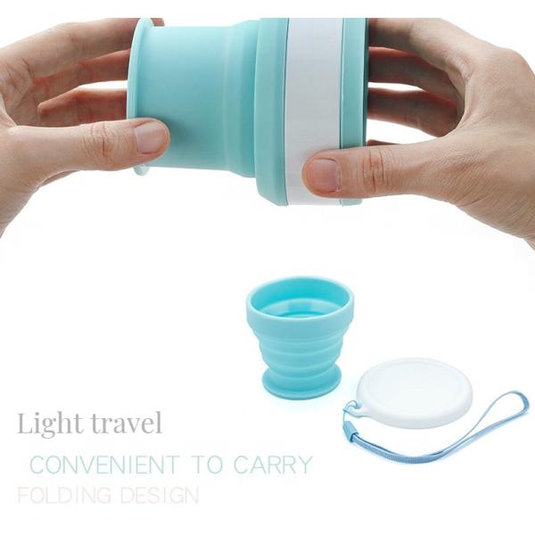 Novel Style Outdoor Folding Water Cup for Sports and Travel Tea Cup Camping Novel Design