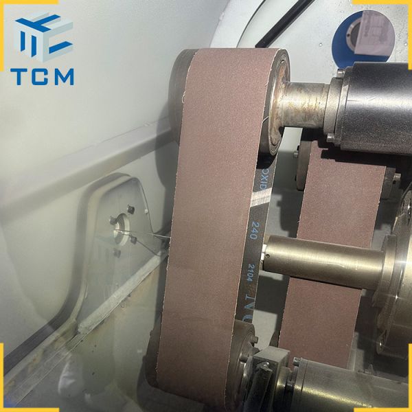 steel wire polishing machines bright wire and shine polisher automatic wire rod grinding machine