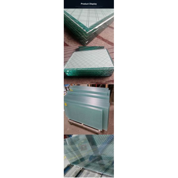 Direct Sale 5-8mm Diamond Grid Wire Laminated Glass, Shatterproof & Impact Resistant