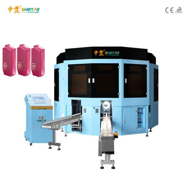 Six Color Automatic Screen Printing Machine For Plastic Bottles