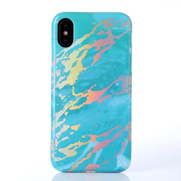 Iphone Xs Max TPU laser marble case, Iphone XR TPU laser marble case, Iphone X protective TPU case, Iphone X accessories