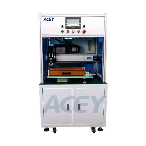 8000A Transistor Single Sided Automatic Lithium Battery Spot Welding Machine For 18650 26650 32140