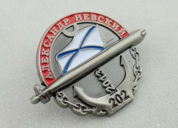 Silver Owl Die Cast Medals , 90 Diameter 3D Medals With Metal Chain For Gift