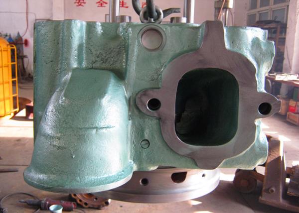 MAK 6M25 Marine Cylinder Heads , Main Engine Cylinder Head With Valve Seat / Guide