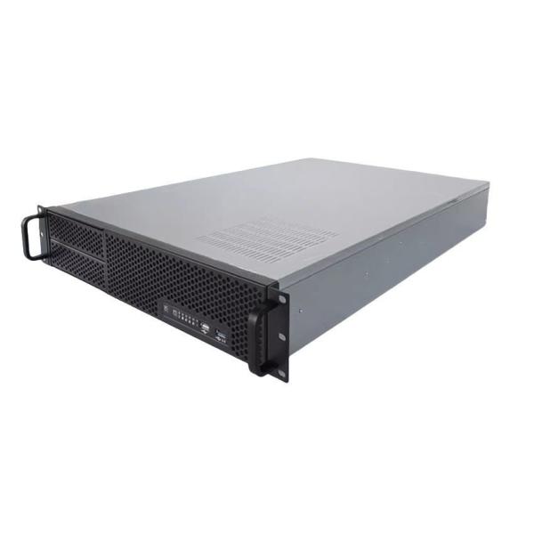 2U Serveur Casse 430*650*88mm 2U-Q2L Serve châssis avec 3 ventilateurs 8025 Ventilateurs Processeur Serveurs de fréquence principale Moule privé NO