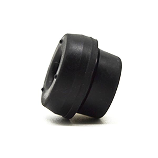 13.3mm 12.9mm Butyl Rubber Stopper 16.8mm Black Rubber Stopper