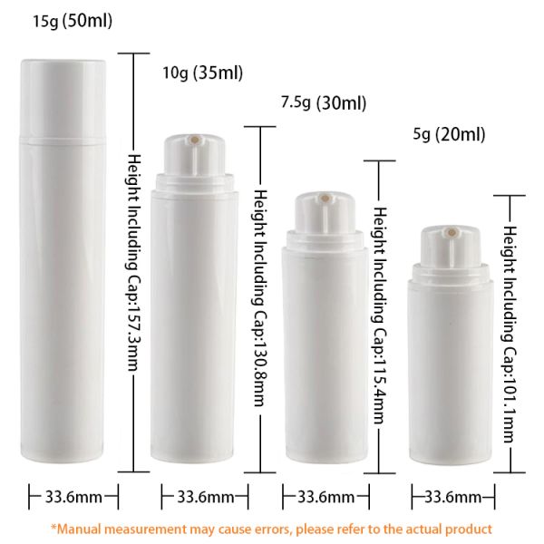 5g 7.5g 10g Plastic PP Powder Spray Bottle with Customized Colors and Silkscreen Printing