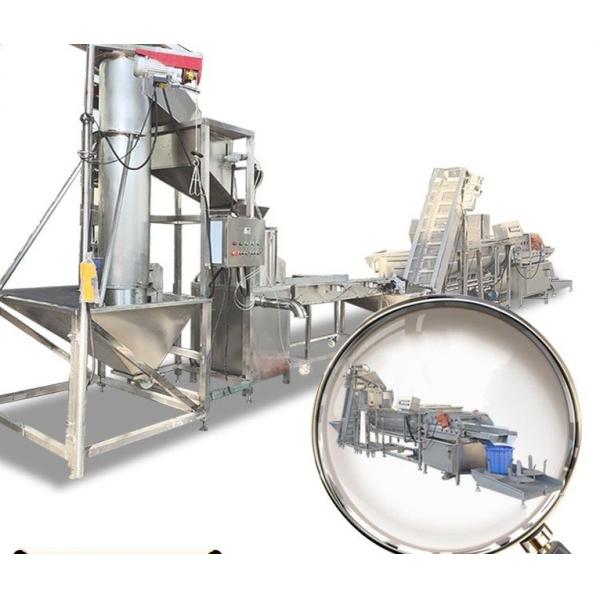 304 Stainless Steel Electric Power Source Frozen Potato Processing Machine for Consistent