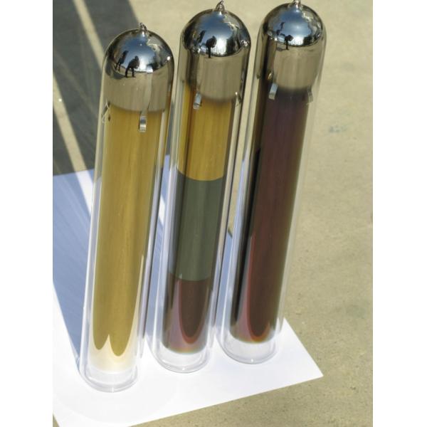 Стеклянная лампа солнечных аксессуаров нагревателя воды двойная 3 слоя высокоомного