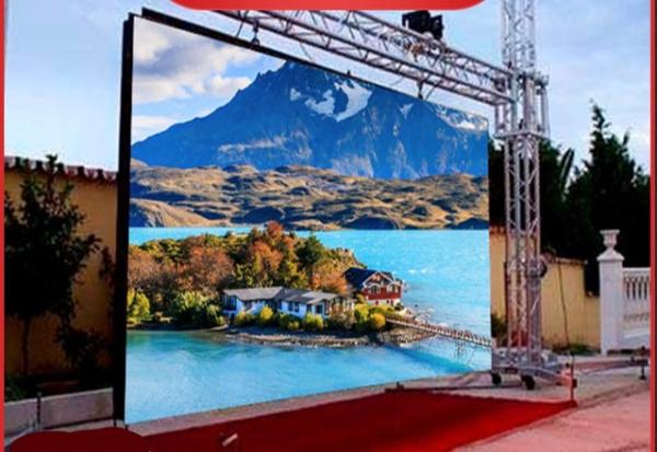 Fixed Installation/Rental Full Color LED Display Roadside Digital Signage P10 LED Tail Screen