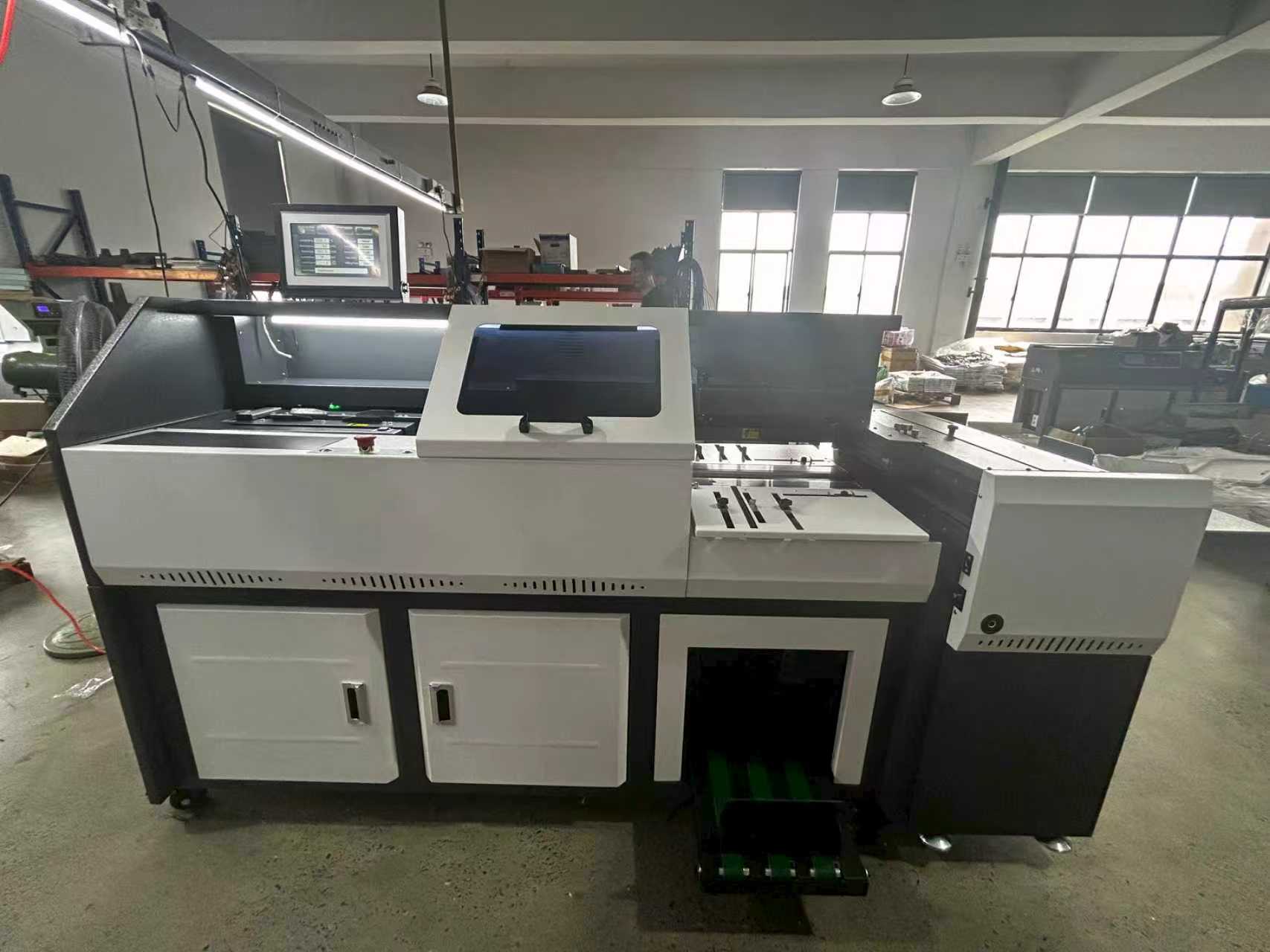 H300 Intelligent Book Glue Binding Machine with Indentation and Auto Feed Cover