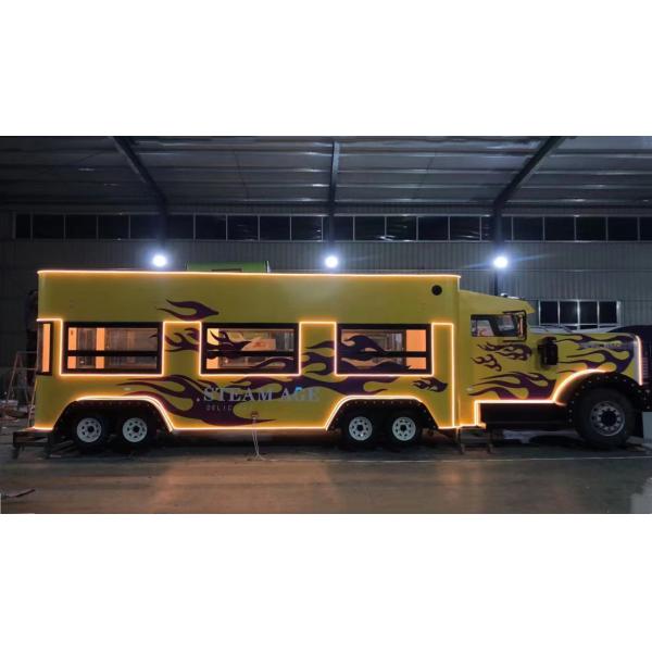 Fast Food Snack Beverage Coffee Milk Tea Restaurant Catering Van Truck Trailer Cart