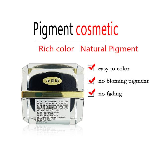 Waterproof Eyebrow Tattoo Ink Set Semi Permanent Tattoo Colorings Skin Friendly And Smooth