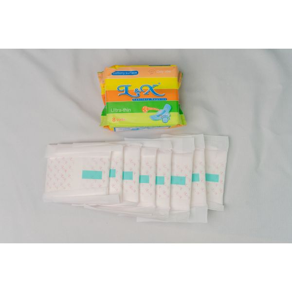 Cotton Top Sanitary Napkins Pad Long Lasting Pure Cotton Pads For Periods