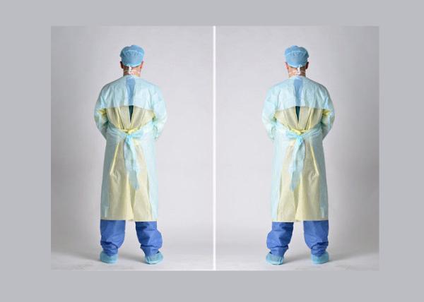 Lightweight Disposable Hospital Theatre Gowns Thickness 0.025 - 0.08mm