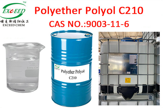 C210 Poliéter poliol para elastómeros PU Adhesivos Revestimientos impermeables