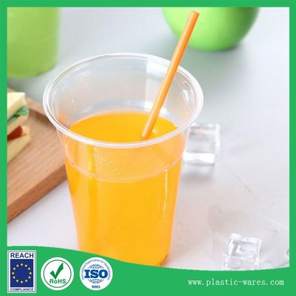 Plastic clean disposable drinking cup 8 oz 230 ml for hotel or restaurant using