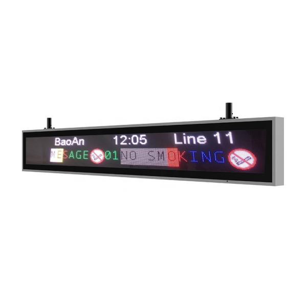 Affichage de message de P6 P8 P10 LED Matrix pour la station de métro de métro d