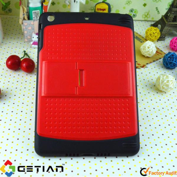 Bright Red Flexibility, Toughness Eco - Friendly Ipad Mini Protective Cover With Sleep Function