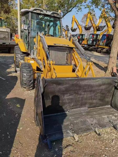 Nuevo Cat 420f de segunda mano original EE.UU. Cargador de excavadoras retro usadas Cat420 Jcb 3cx 4cx Rueda de retroexcavadora rastreada fábrica original