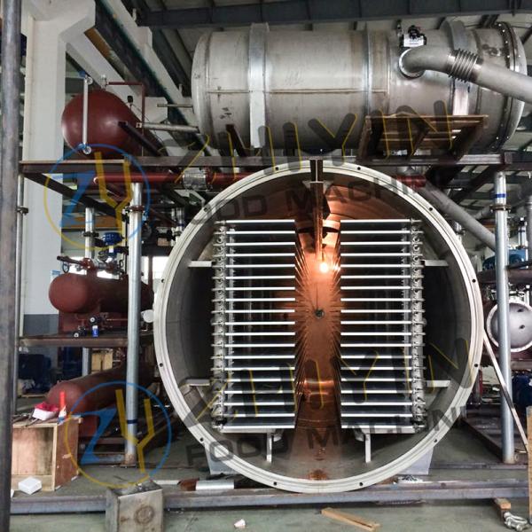 304SUS Fruit Food Freeze Dryers Touch Screen Lyophilization Machine 20kg/H