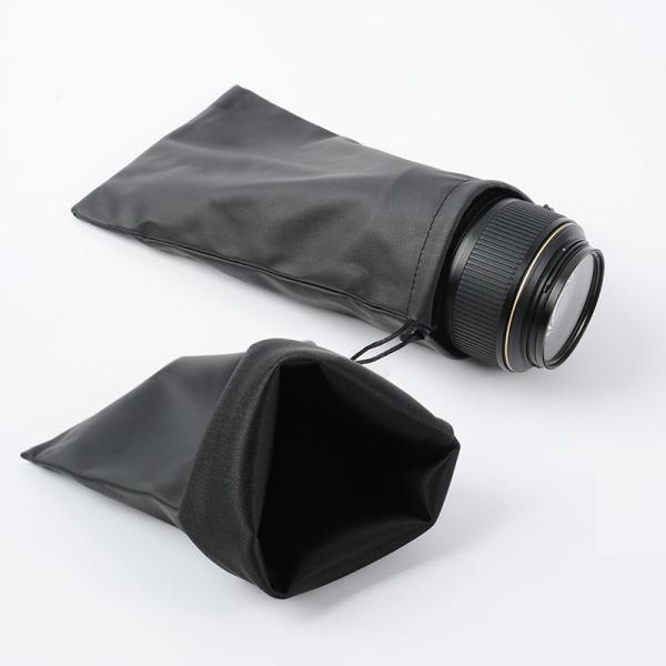 OEM/ODM Acceptable Custom PU Leather Dust Drawstring Bag for Jewelry Organization