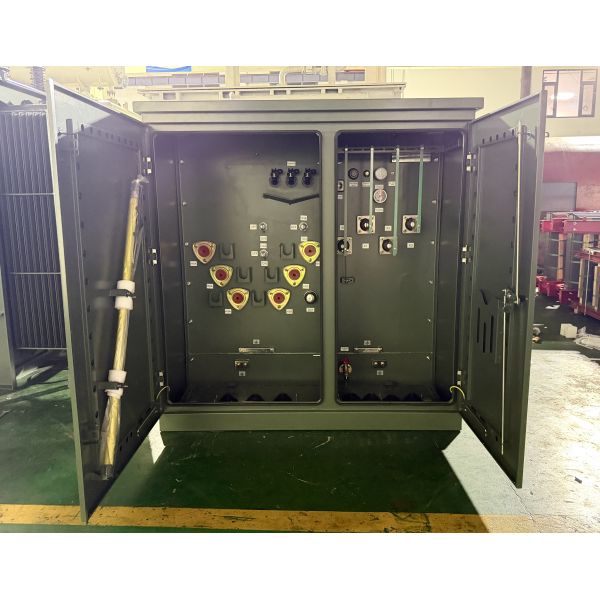 500kVA Three Phase Pad Mounted Transformer 12kV to 208Y/120 V with 304 Stainless Steel Enclosure UL Listed