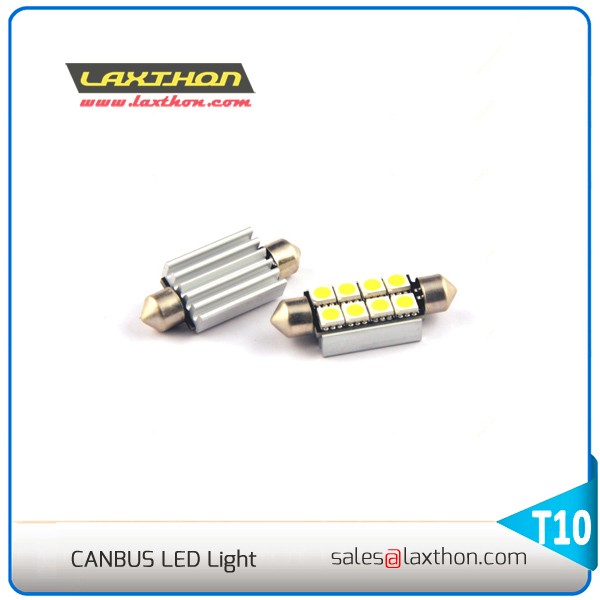 Festoon 39mm 42mm LED Interior Car Light Bulbs 5050 SMD Canbus Led License Plate Light