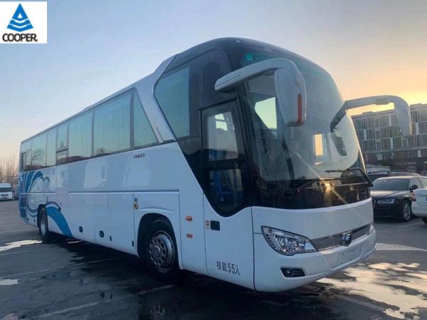 55 Seats Yutong ZK6122HQ Used Coach Bus With Air Conditioner