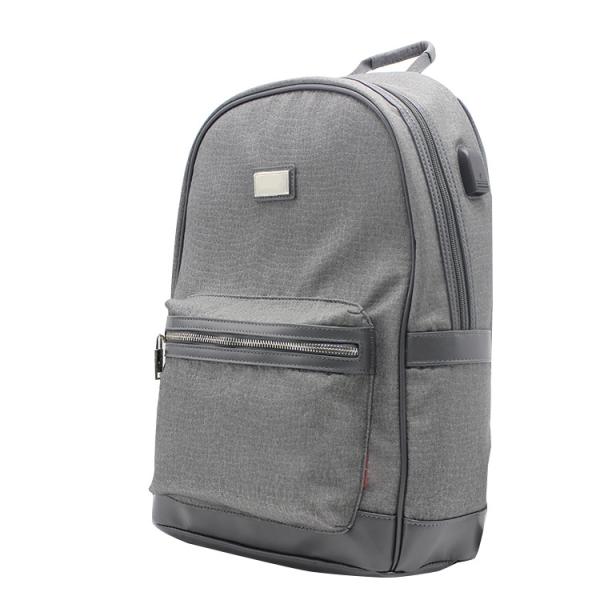 31cm 42cm Women's Water Resistant Backpack Outdoor Sports Small Grey Rucksack