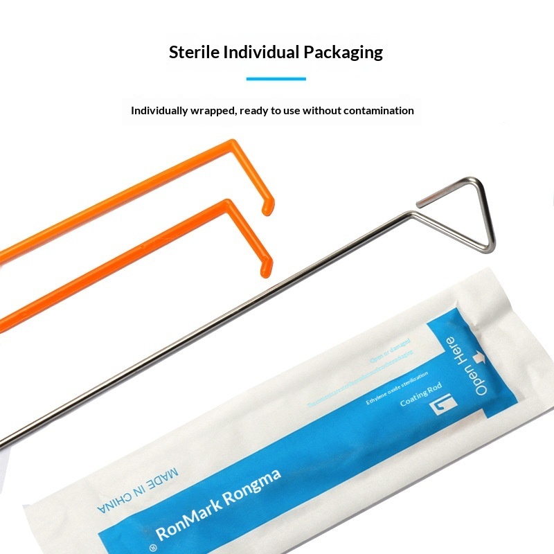 Laboratory Sample Spreading Coating Rod Cell Individually Sterilized Packaging Plastic Glass Stainless Steel L-shaped T-shaped