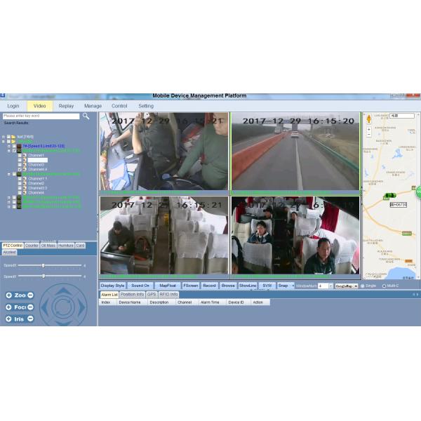 4 ночное видение двр черного ящика автомобиля каналов полное ХД/4Г МДВР для кораблей