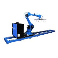 Robot industriel de manutention et de palettisation équipé d'une poignée de tasse d'aspiration pour panneau plat léger