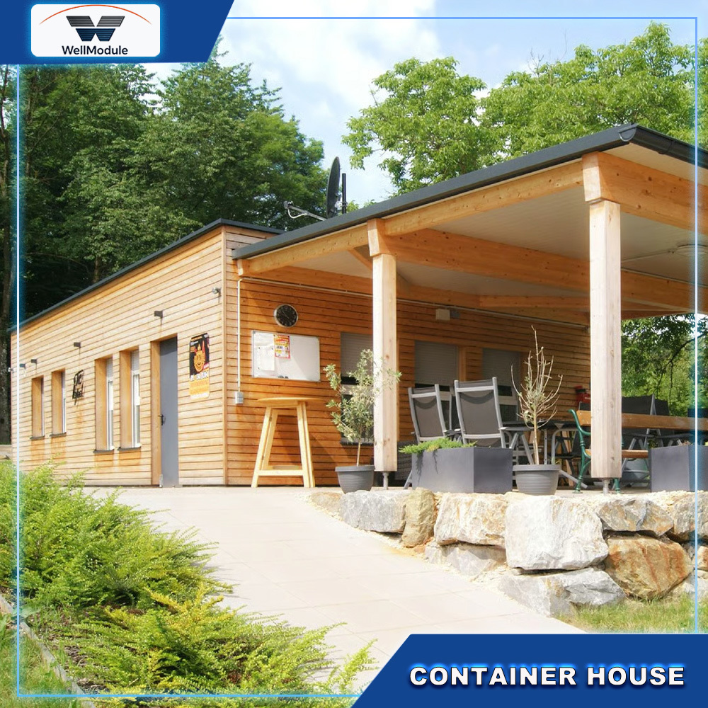 Prefabricated Container Office House with Modern Interior Design for Corporate and Industrial Business Applications
