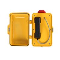 Téléphone industriel résistant aux intempéries Ringdown IP66-IP67 avec lampe d'avertissement clignotante