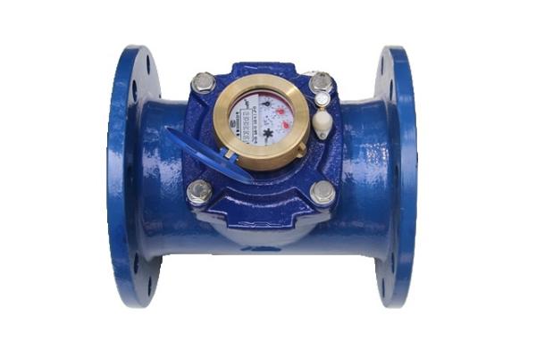 Large Diameter Woltmann Type Dry Dial Hot  Water Meter  6 Inch Water Flow Meter with Removable Measuring Unit