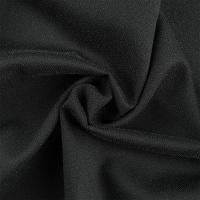 Tissu interlining tissé fin fusible résistant au rétrécissement revêtement PA noir