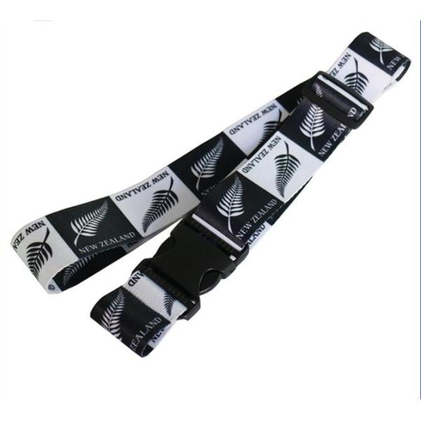 Custom Logo Printing Suitcase Belt Strap With TSA Digital Locks