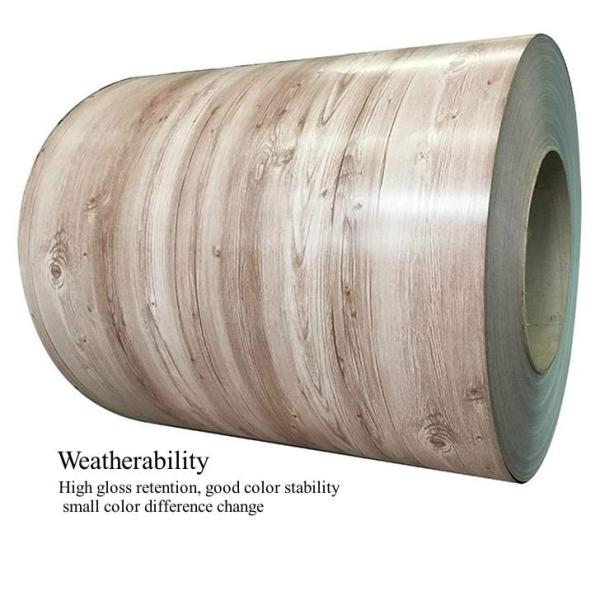 DX52D+Z 3.0mm*800mm*C EN 10346 Предварительно окрашенная оцинкованная железная катушка PVDF покрытие прочность 280Mpa-650Mpa