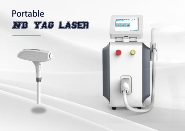 Portable Laser Beauty Machine ND Yag Laser Tattoo Removal Carbon Peeling Device
