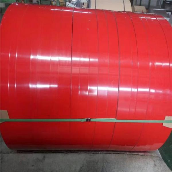 Commercial Color Coated Aluminium Coil Strip / Thin 3003 H14 Aluminum Sheet